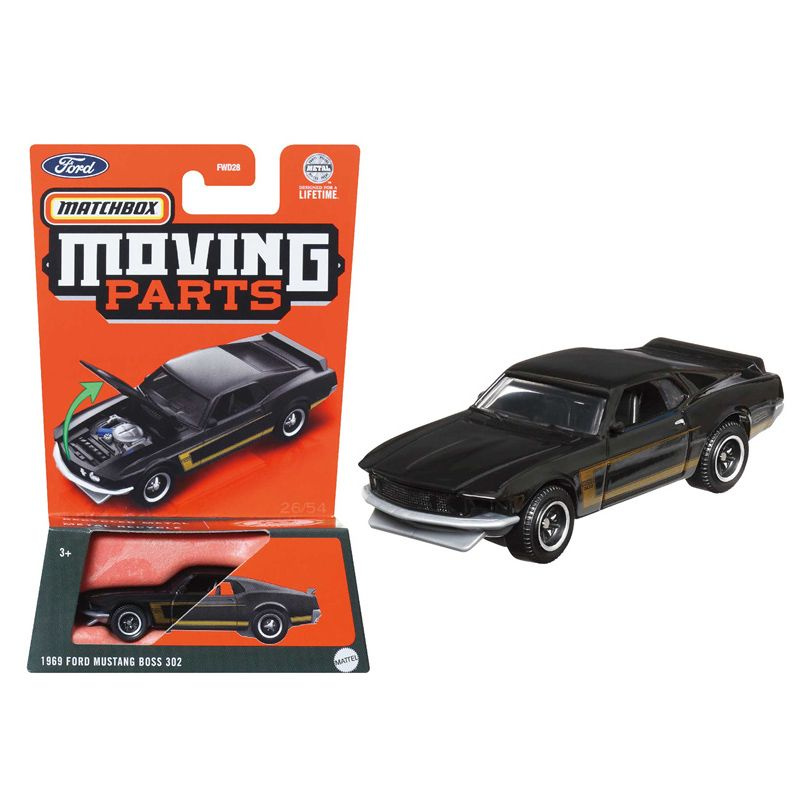 Машинка Matchbox 2024 FWD28 1969 FORD MUSTANG BOSS 302 #1