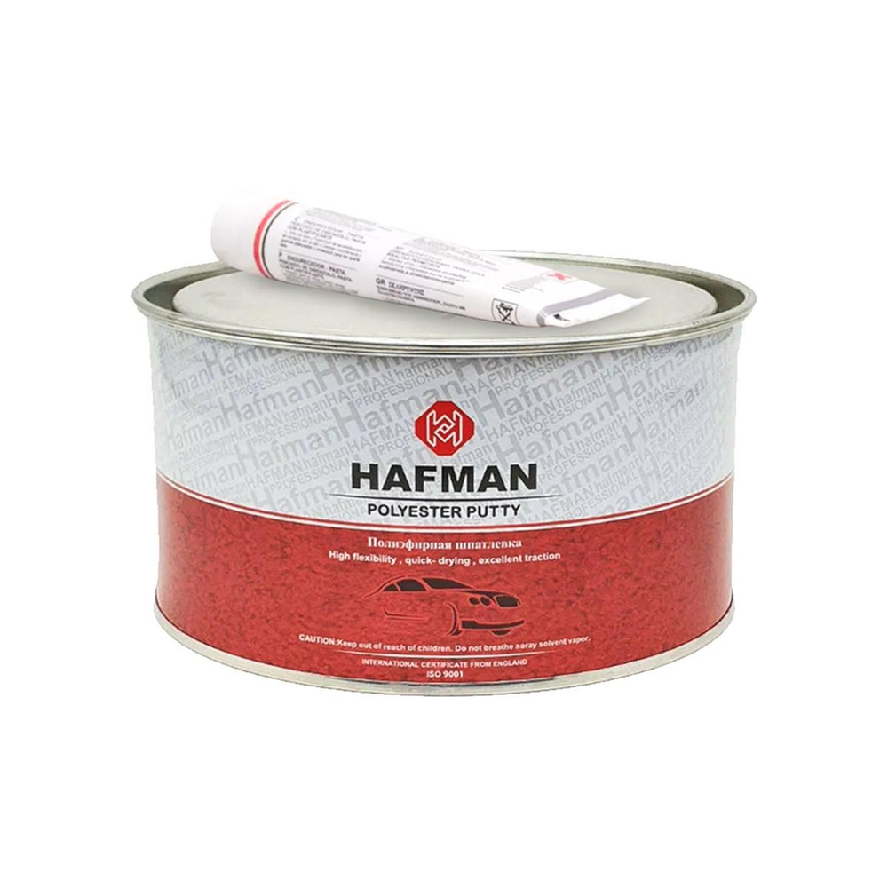 Шпатлевка универсальная автомобильная Hafman Polyester Putty 1,9 кг.  #1