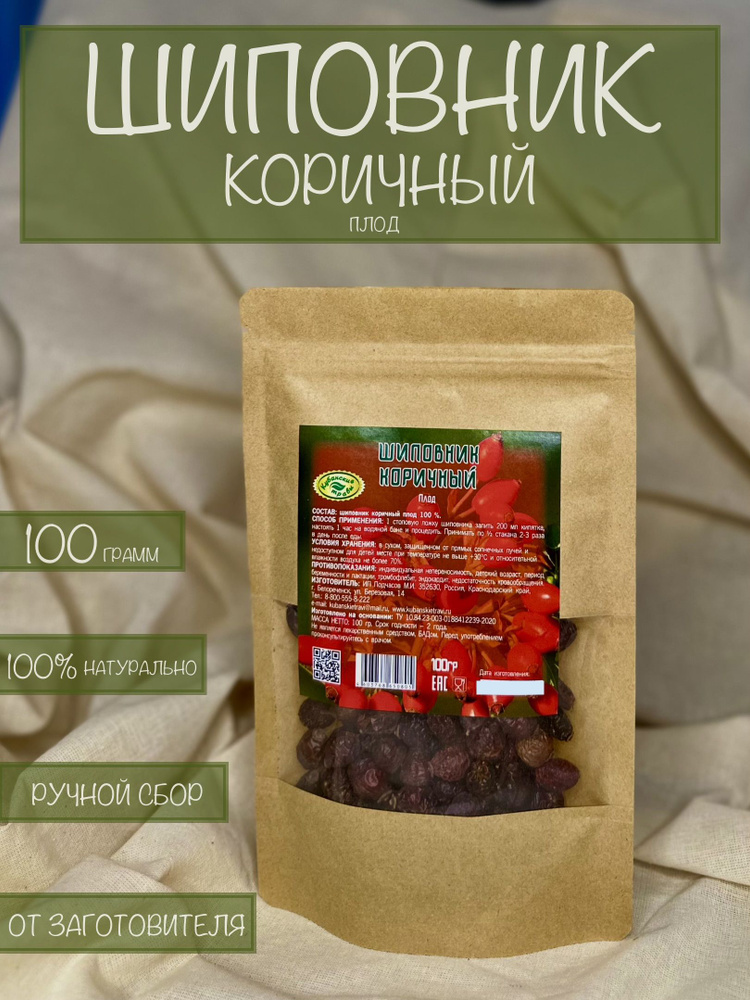 Шиповник коричный плод 100 грамм #1