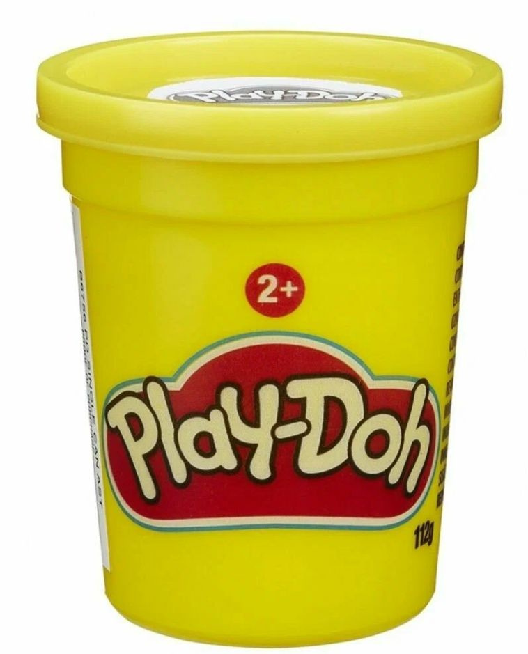 Play-Doh Масса для лепки Баночка желтая B6756 #1