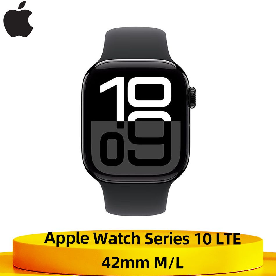 Apple Apple Watch Series 10 LTE 42mm M L MWXN3CH B OLED 42mm OZON 1693715725