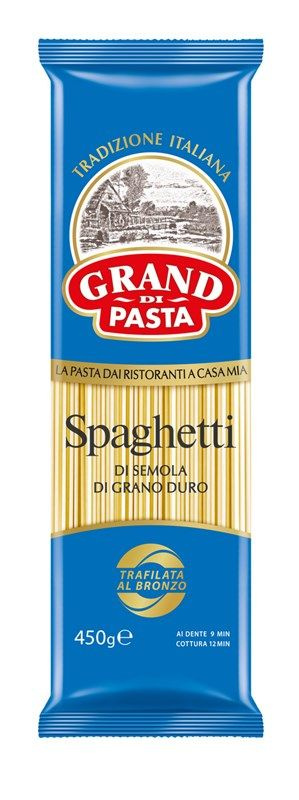 Макароны Grand di Pasta Спагетти высшего сорта, 450г #1