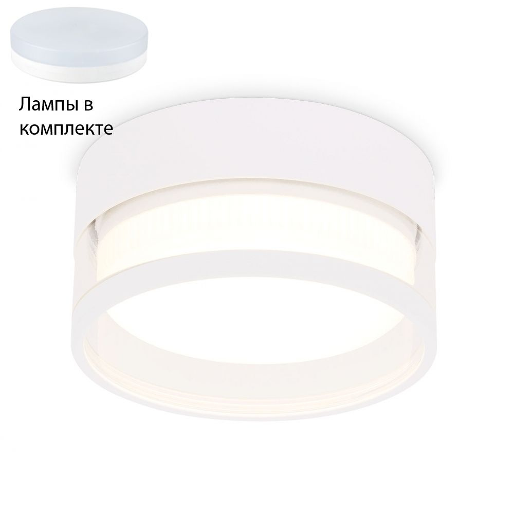 Встраиваемый светильник с лампочкой Ambrella light TN5505+Lamps #1