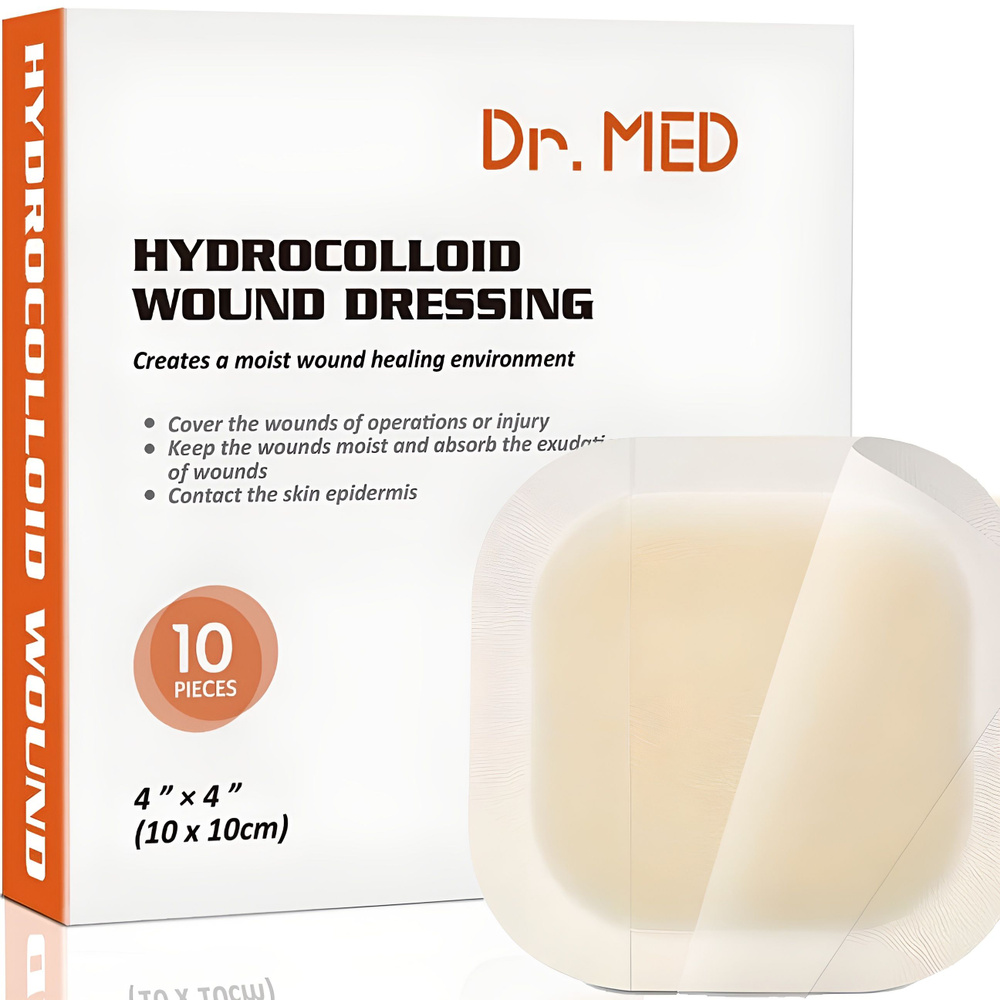 Повязка - пластырь HYDROCOLLOID гидроколлоидная для заживления умеренно ...