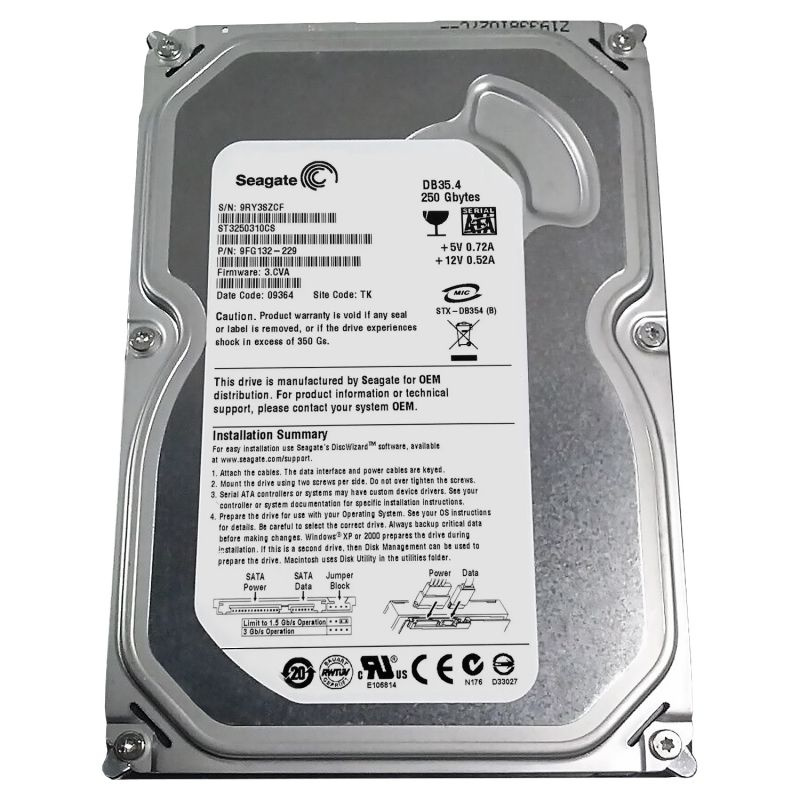 Seagate 250 ГБ Внутренний жесткий диск (9FG132)  #1