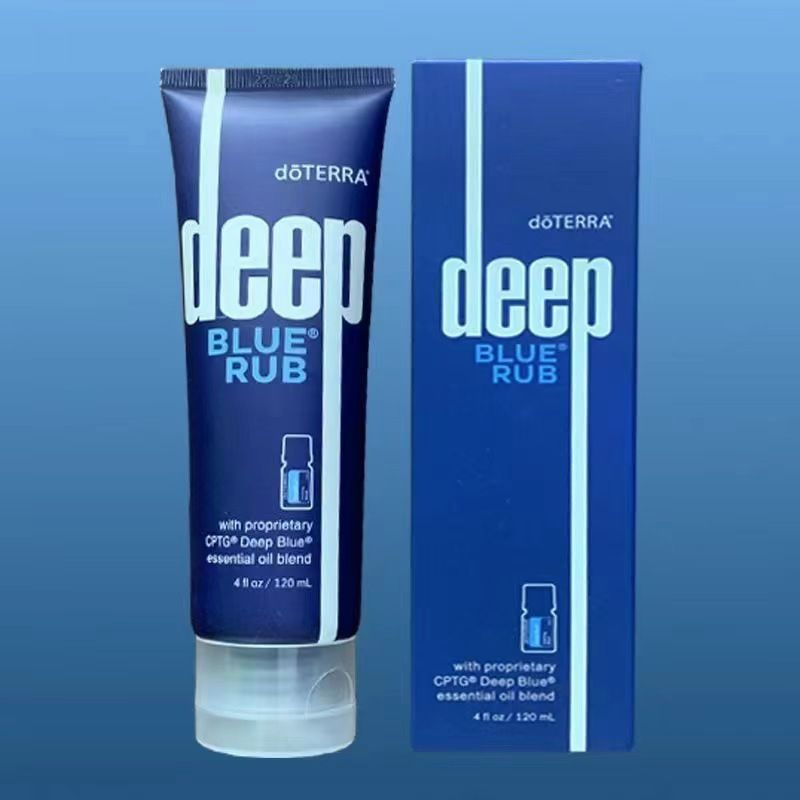 DoTERRA Deep Blue Rub Успокаивающий крем для снятия боли в мышцах и суставах 120 мл  #1