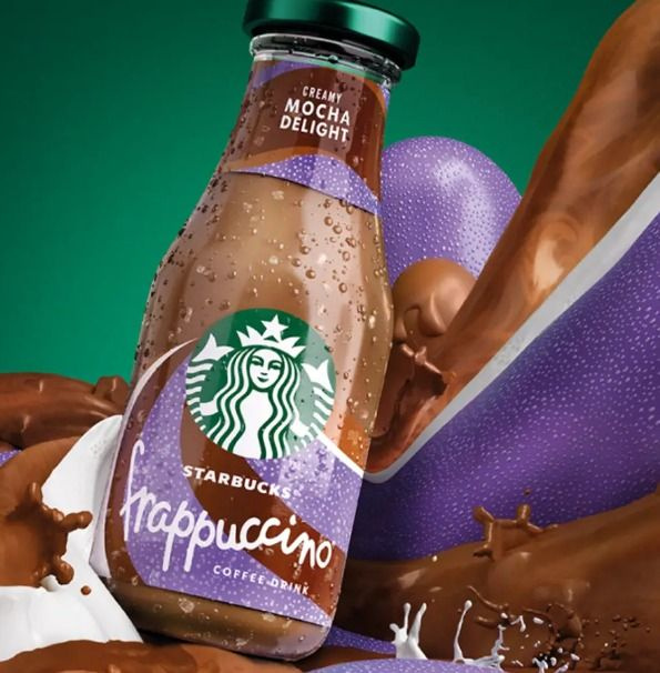 Starbucks напиток молочно-кофейный Frappuccino Mocha flavour 250 мл (Дания)  #1