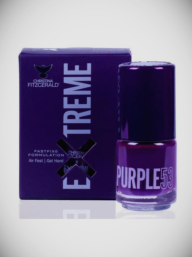 Christina Fitzgerald Extreme Purple 53 Лак для ногтей - PURPLE 53 15 мл #1