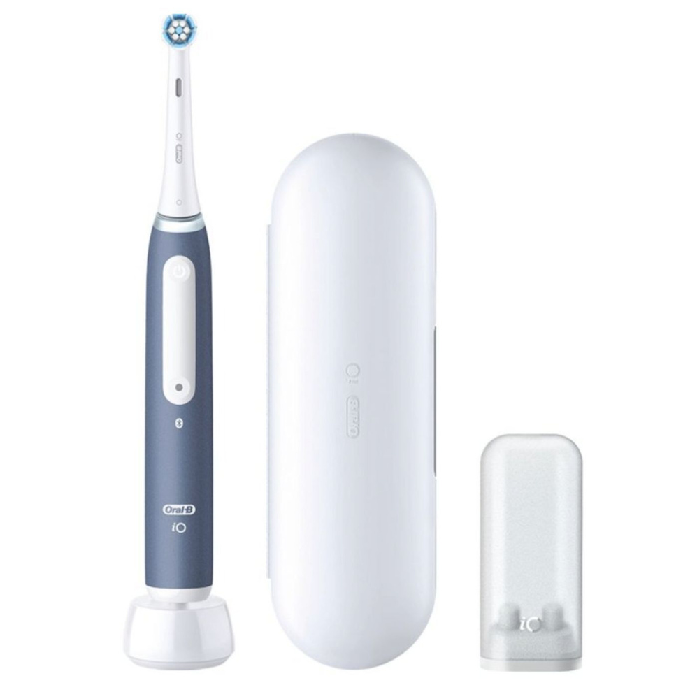 Электрическая зубная щетка ORAL-B iO Series 4 My Way Ocean Blue + extra Brush, синий  #1