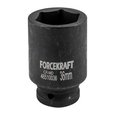 Головка ударная глубокая 3/4", 36мм (6-гранная) FORCEKRAFT #1