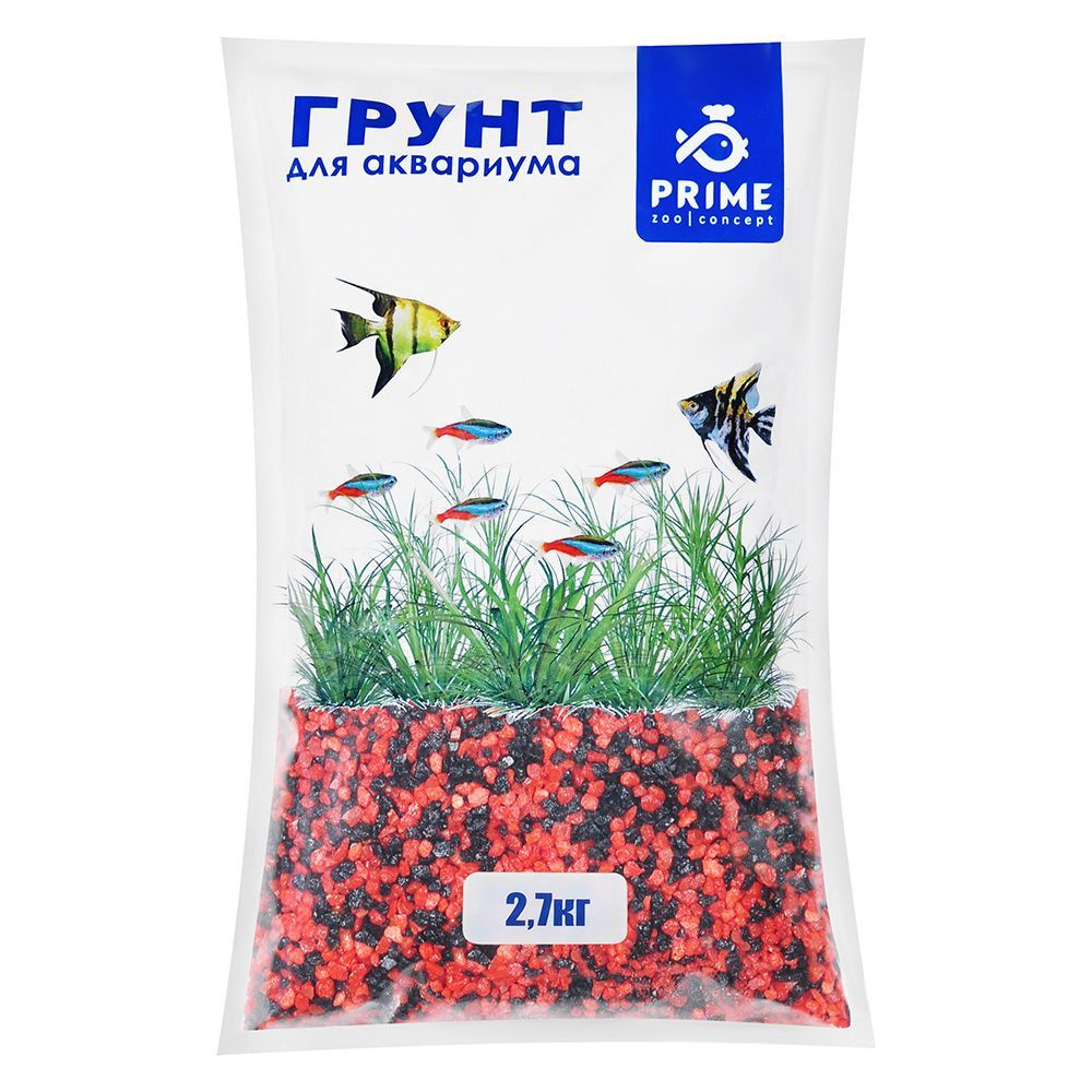 Грунт PRIME Бордо+Черный 3-5мм 2,7кг #1