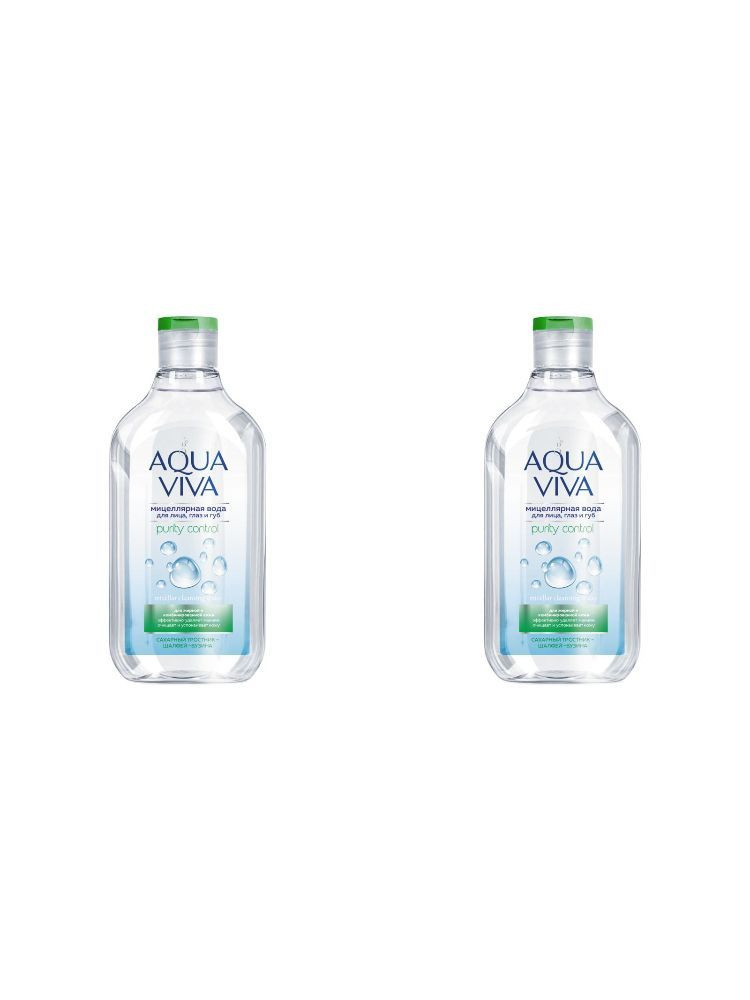 Romax Мицеллярная вода для жирной и комбинированной кожи Aqua Viva, 300 мл, 2 шт  #1