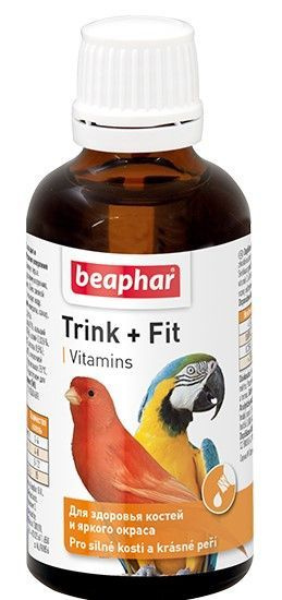 Beaphar Trink+Fit витамины для птиц, 50 мл #1