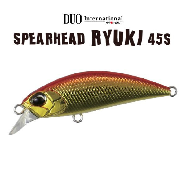 Воблер DUO Spearhead Ryuki 45S MCC4026 Metal Red Gold #1