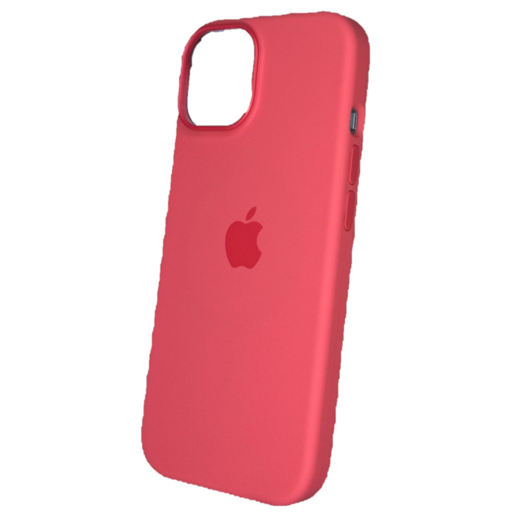 Silicone Case для Iphone 13 PRO, Оригинальный Силиконовый Чехол с MagSafe, с анимацией (NFС), цвет Розовый #1