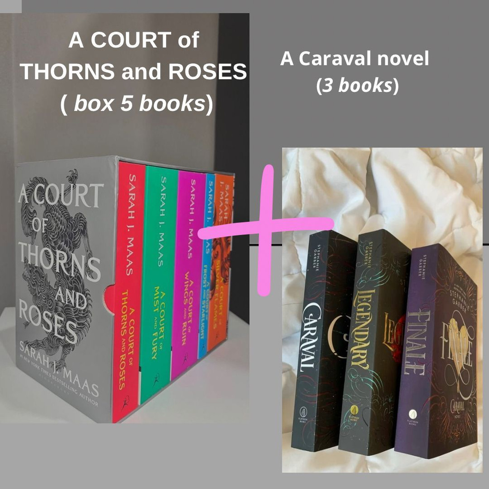 A COURT of THORNS and ROSES (5 books)+ A CARAVAL NOVEL (3 books) #1