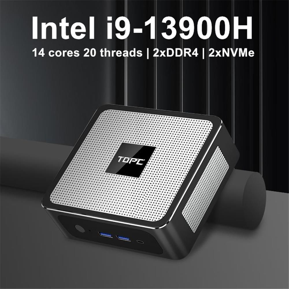 ZFT Мини-ПК TOPC (Intel Core i9-13900H, RAM 16 ГБ, SSD 512 ГБ, Intel ...