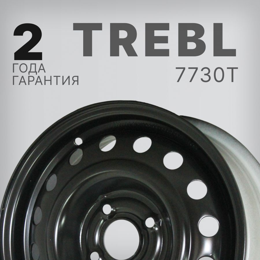 Trebl 7730T Колесный диск Штампованный 15x5.5" PCD4х114.3 ET40 D66.1 #1