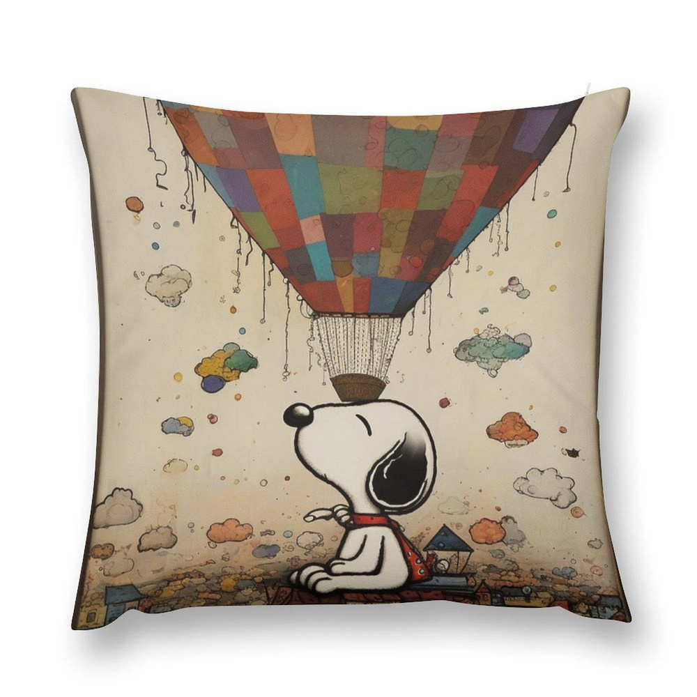 SNOOPY Наволочка, Поликоттон, 45x45 см  1шт #1