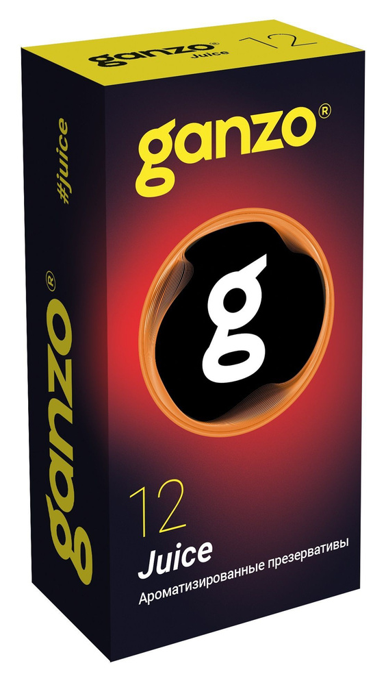 Ароматизированные презервативы Ganzo Juice - 12 шт. Производитель: Ganzo, Великобритания  #1