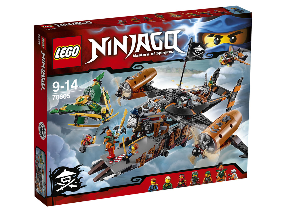 MAPPON REED だいすけ　6本セット Конструктор LEGO Ninjago 70605 Misfortune's Keep (Цитадель