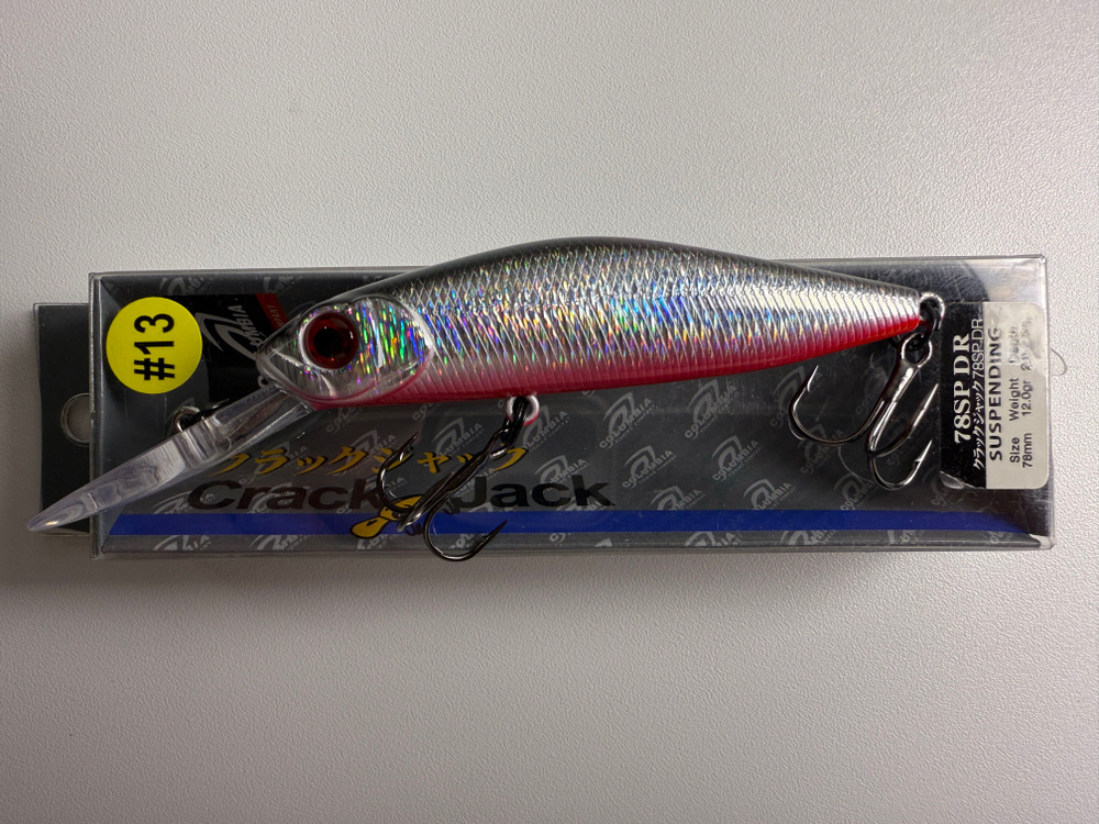 Воблер Pontoon21 Crack Jack 78sp_dr,12.0гр., 2-2.5м(Replica) #1