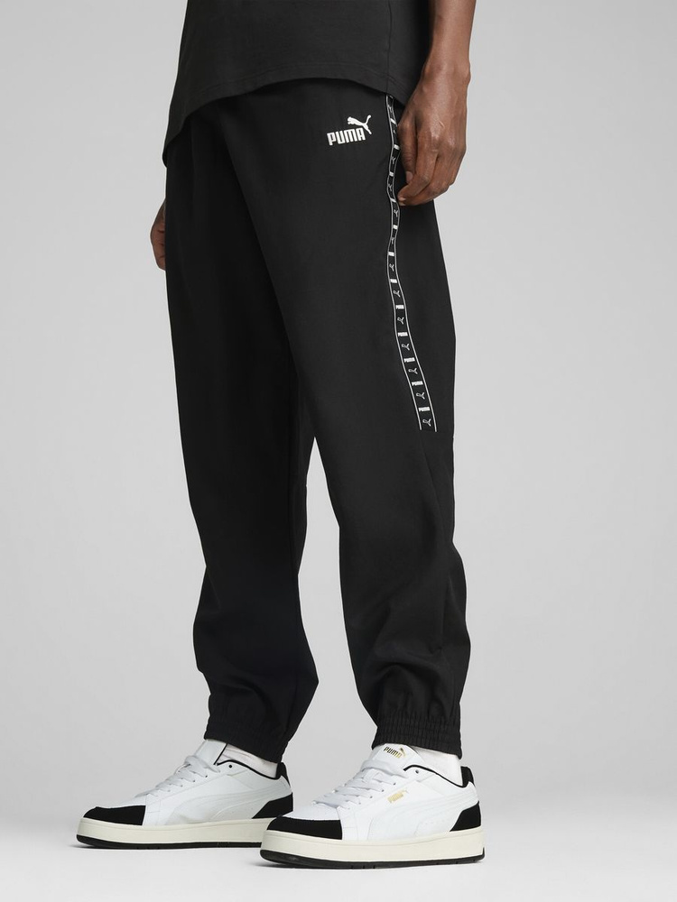 Брюки PUMA ESS TAPE Woven Pants cl #1