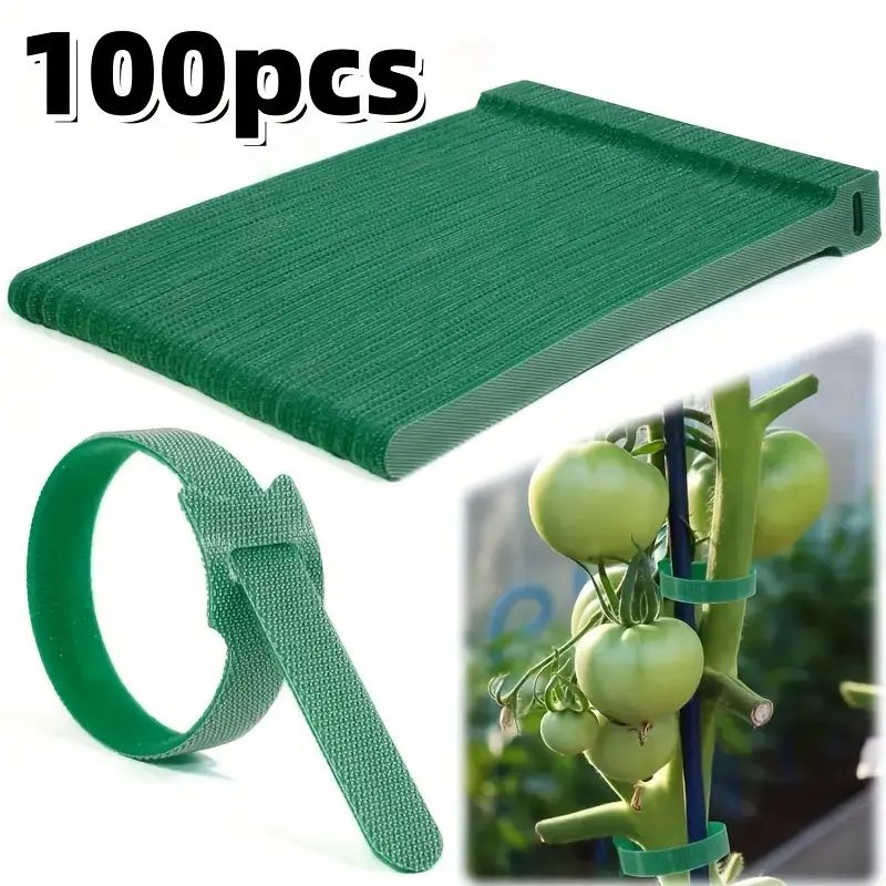 Подвязка для растений,1.2см,100шт #1