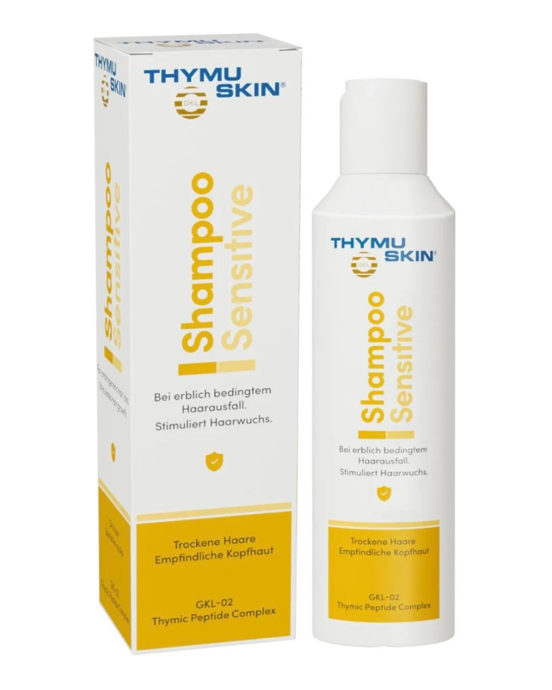 Thymuskin MED Shampoo 200 ml/Тимускин Мед Шампунь с пептидами тимуса против сильного выпадения волос, #1