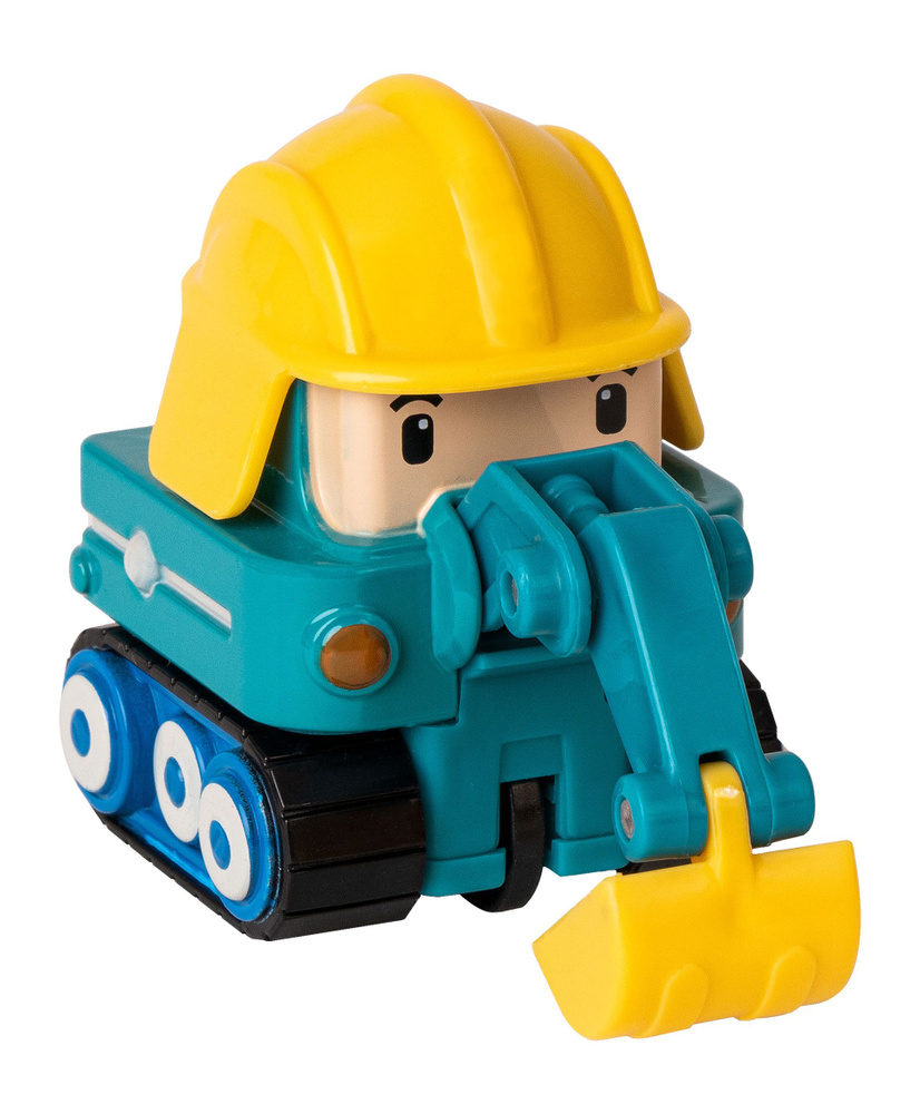 Машинка Робокар Поли, Пок металлическая машинка 6 см, Robocar POLI, MRT-0607 #1