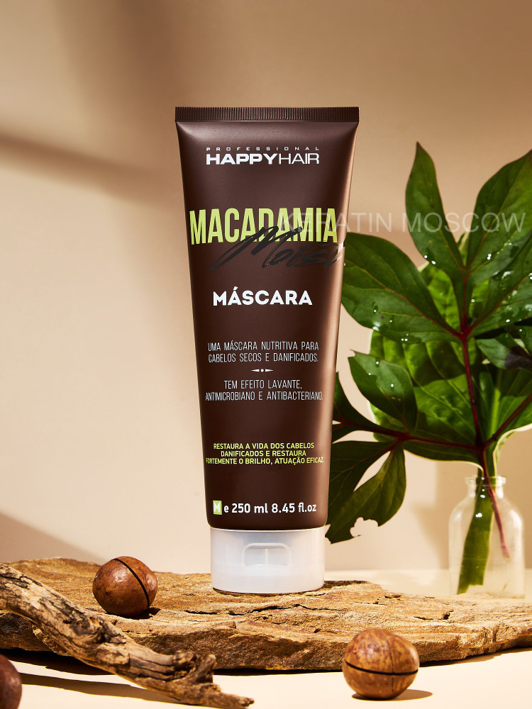 Happy Hair MACADAMIA MOIST Mask маска для волос купить на OZON по