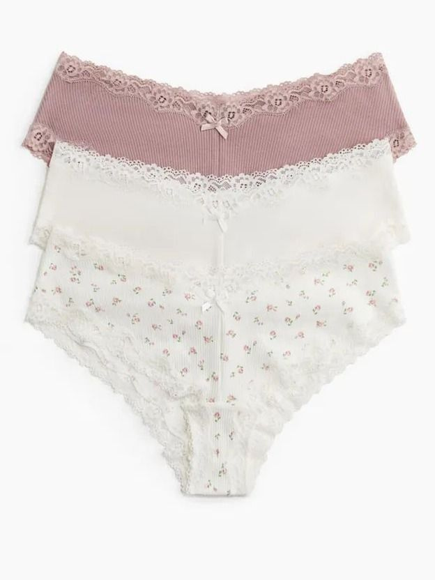 Комплект трусов хипстеры H&M 3pack, 3 шт #1
