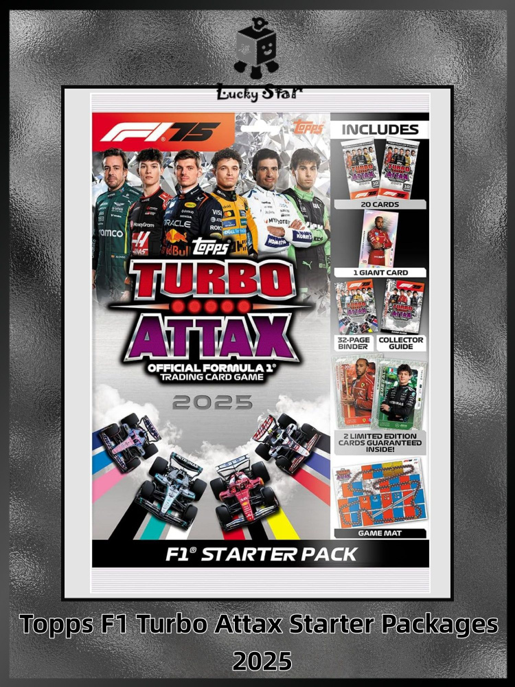 Topps Turbo Attax Formule 1 TC 2023 - PACK DE DÉPART - Allemagne, Produits Neufs - Plate-forme Topps Turbo Attax Formule 1 TC 2023 - PACK DE DÉPART - Allemagne, Produits Neufs - Plate-forme