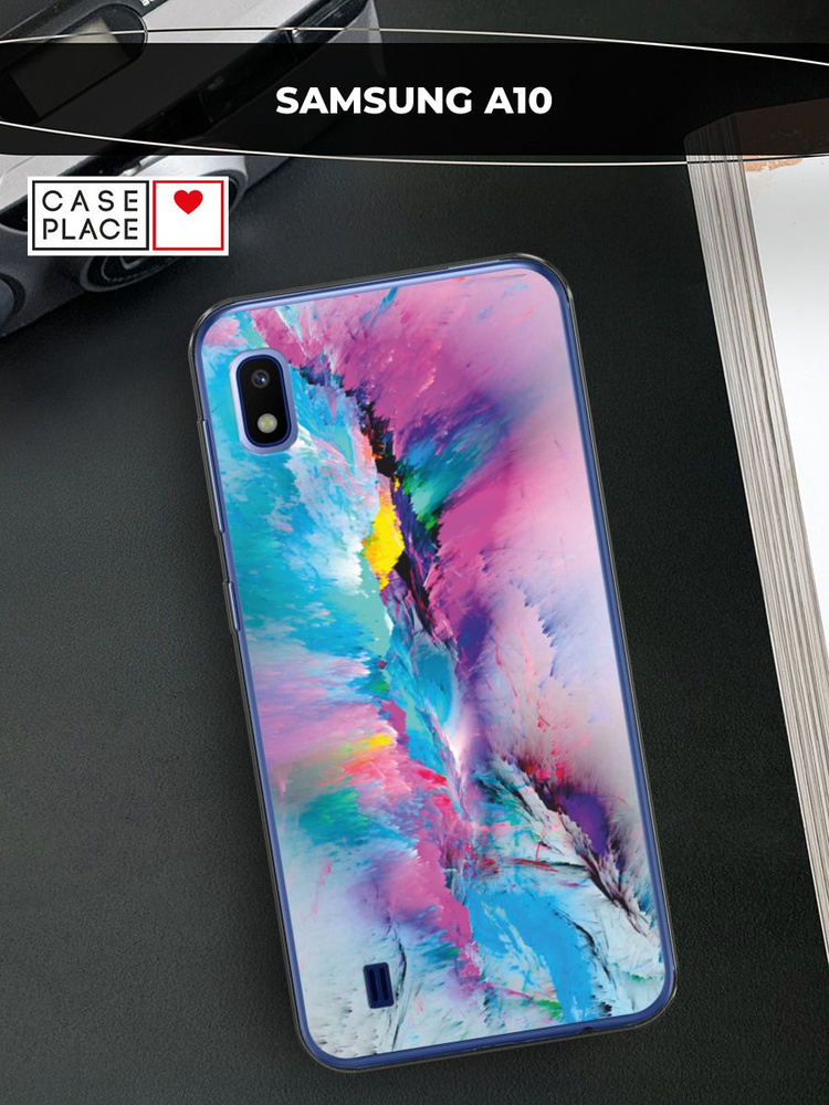 Силиконовый чехол на Samsung Galaxy A10 / Самсунг А10 яркий #1