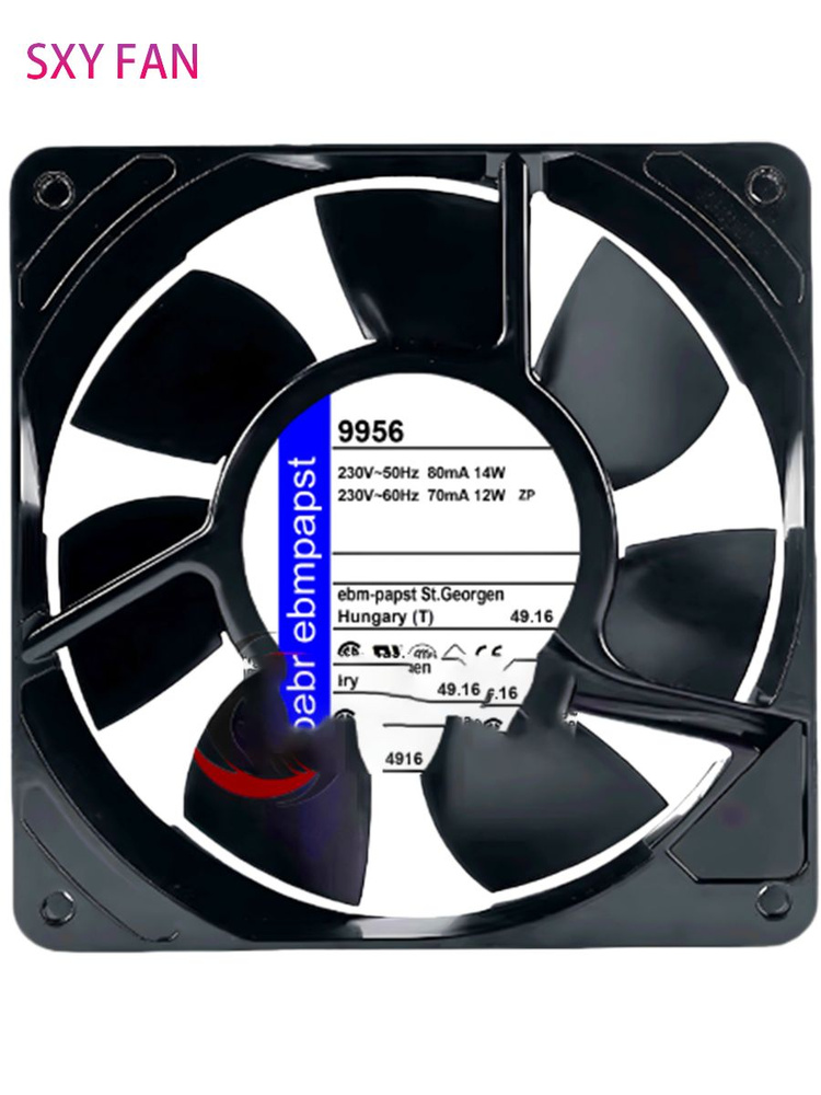 Новый Охлаждающий вентилятор шкафа 9956 2 Линия 230V 14/12W #1