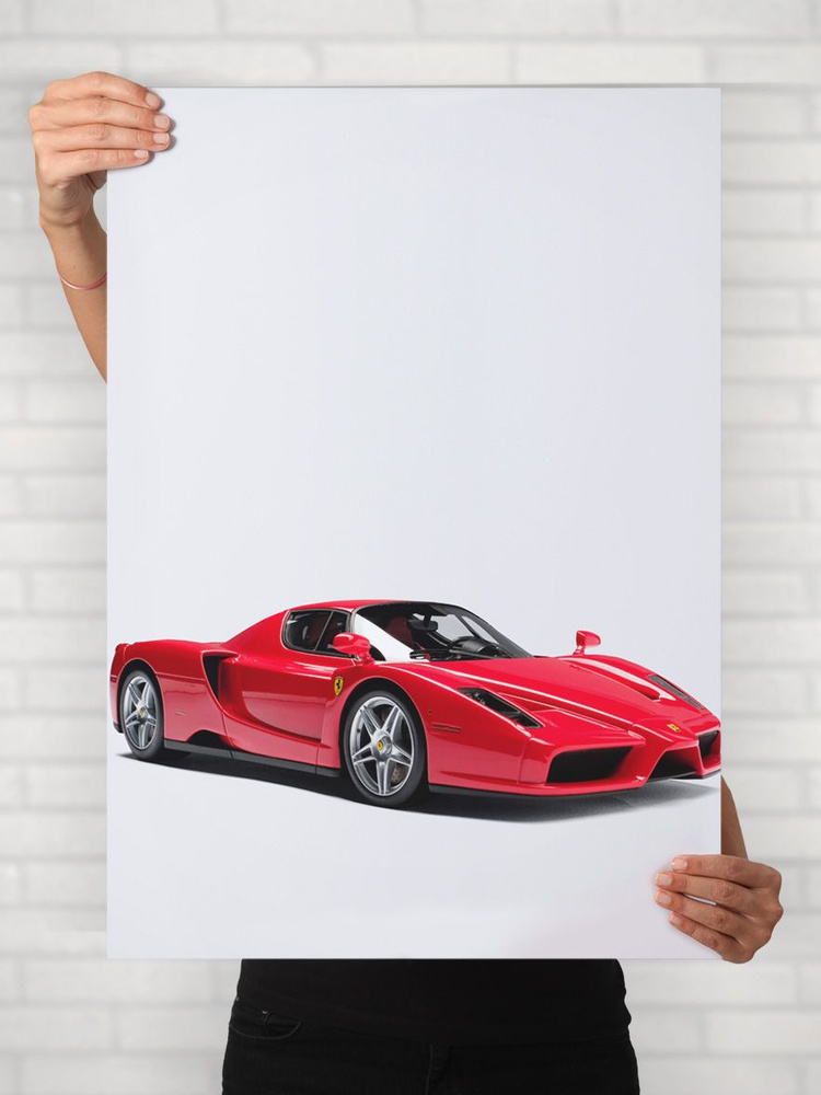 Плакат на стену для интерьера Легенды Авто (Феррари Энцо Феррари - Ferrari Enzo Ferrari 1) - Постер по #1