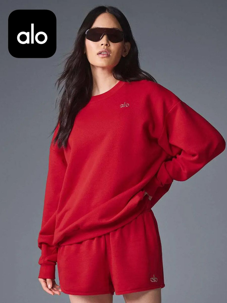 Толстовка Alo Yoga Accolade Crew Neck Pullover #1