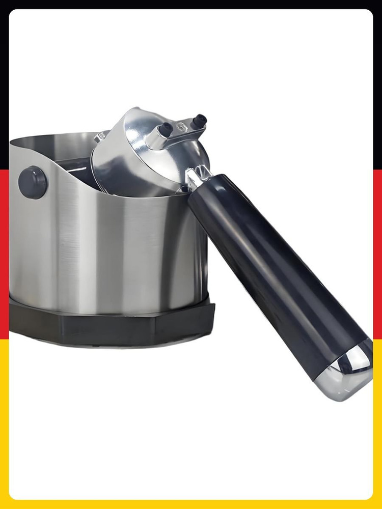 Аксессуар для кофемашины GENERICO Knock Box Espresso, stainless steel coffee container with non-slip #1