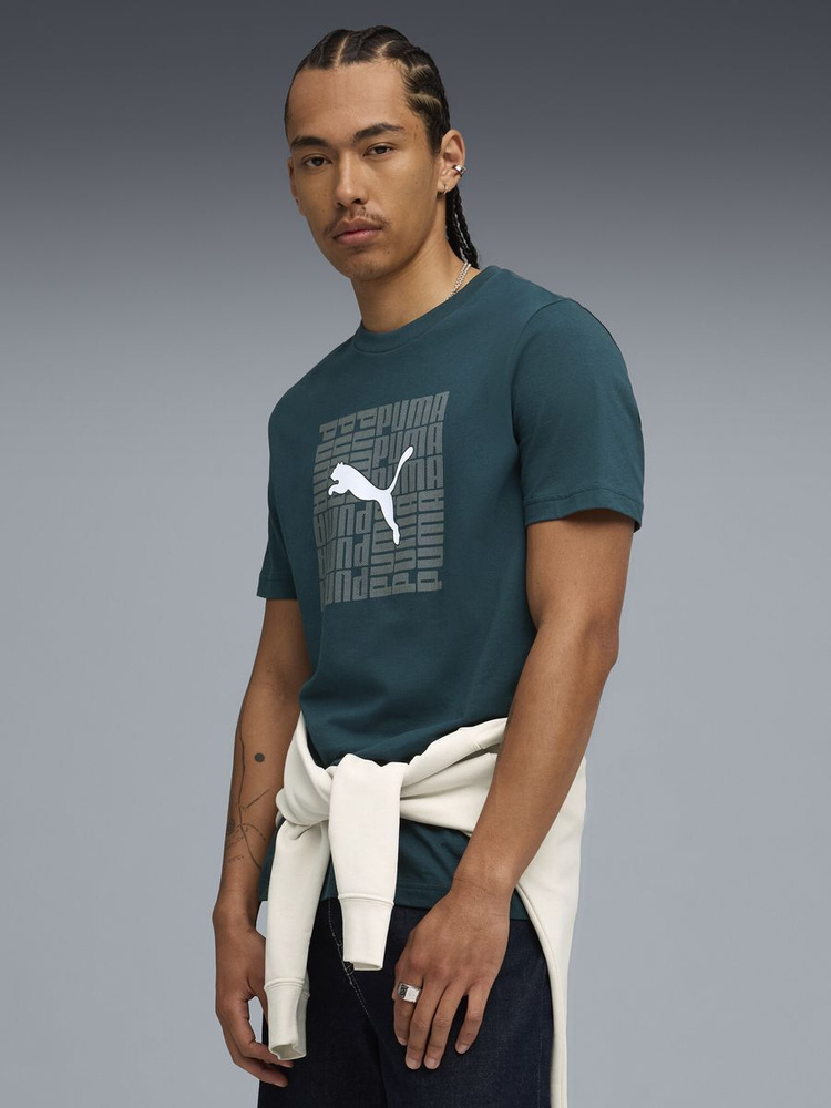 Футболка PUMA GRAPHIC Box Tee #1