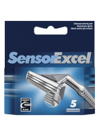 Сменные Кассеты Sensor Excel 10 шт с 2 лезвиями для бритвы Сенсор ...