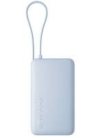 Xiaomi 67W Power Bank 20000 (Integrated Cable) 20000 mah Внешний аккумулятор, светло-синий, BHR08O8GL