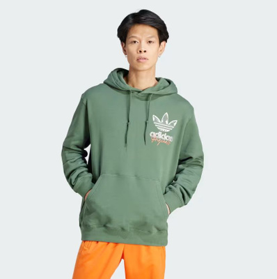 Adidas koi trefoil mens hoodie sale