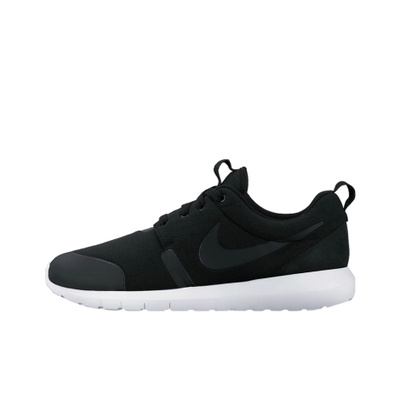 nike flyknit roshe run black