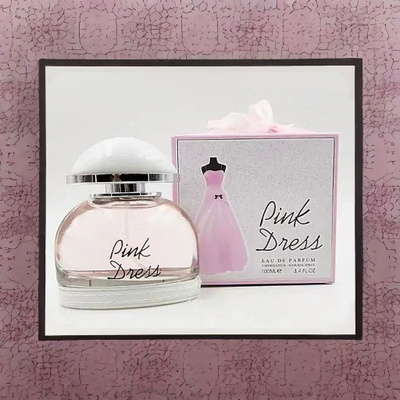 open lace back dress Pink Dress - Eau de parfum - By Fragrance World
