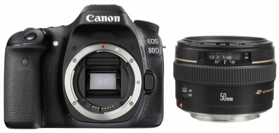 Зеркальные фотоаппараты CANON EOS 80D купить на OZON по низкой цене