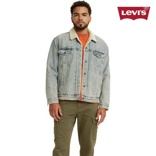 Trucker sherpa shop levis