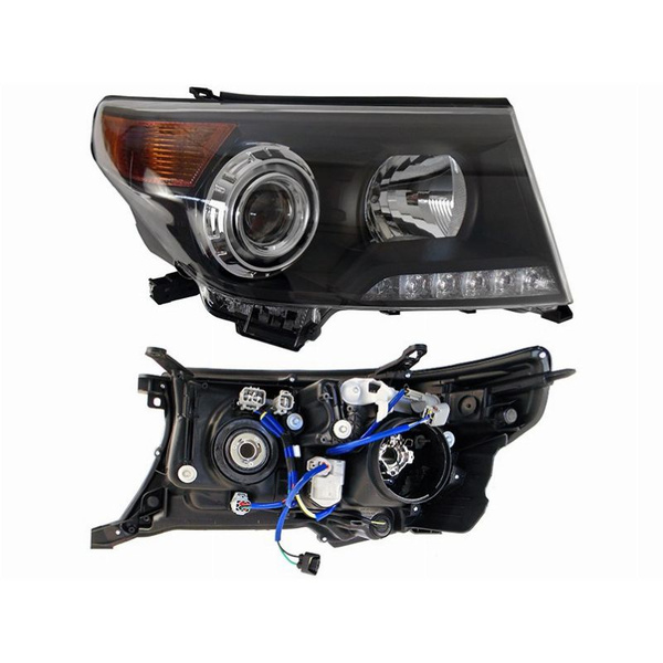 Фара Toyota Land Cruiser (J100) 98-02 (Слева/ Галоген/ Ручная регулировка)