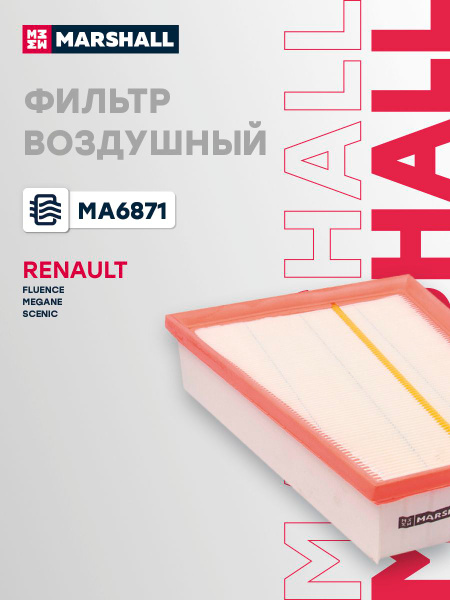 Фильтр воздушный Megane II Goodwill