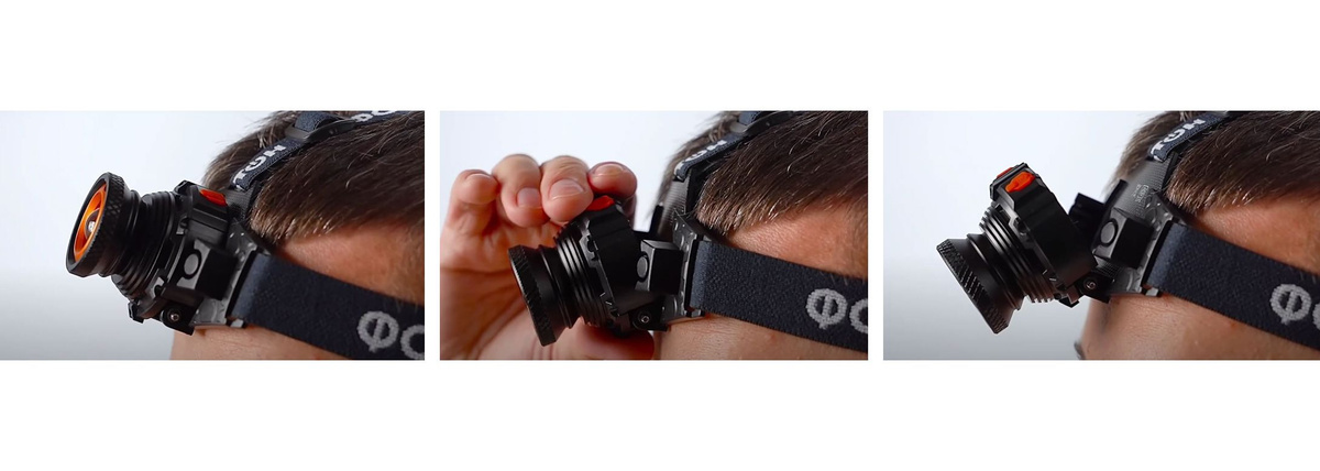 Фонарь налобный аккумуляторный светодиодный ФОТОН SА-900 - купить с ...