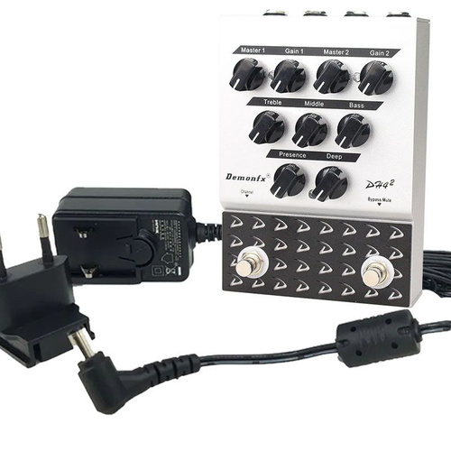 Гитарная педаль эффектов Preamp DemonFX DH4-2 Преамп для